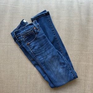 Madewell high rise 10” skinny jeans 24